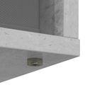 vidaXL Servírovacia skriňa Betónová šedá 102 x 31 x 99,5 cm