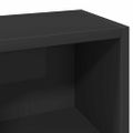 vidaXL Skrinky na CD 2 ks, lesklá čierna 21x16x93,5cm kompozitné drevo