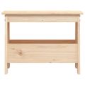 vidaXL Lavička do predsiene 60x28x45 cm masívna borovica