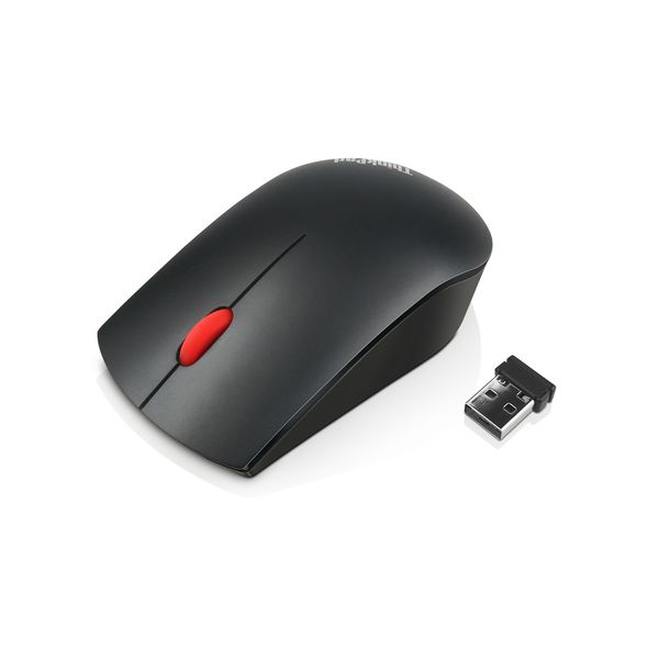 Lenovo THINKPAD ESSENTIAL/Cestovní/Optická/1 200 DPI/Bezdrátová USB/Černá