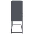 vidaXL Komoda antracitová 100,5x39x107 cm oceľ valcovaná za studena