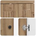 vidaXL Kúpeľňová skrinka pod umývadlo Dub artisan 78,5 x 37,5 x 81 cm
