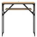 vidaXL Konferenčnýstolík Remeselný dub Kompozitné drevo 75x30x75cm