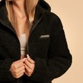 Dámska bunda Hoodie Bliss Black - BeastPink, veľkosť XS, veľkosť oblečenia XS