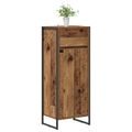 vidaXL Kúpeľňová skriňa Staré drevo 40 x 30 x 100 cm Kompozitné drevo