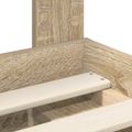 vidaXL Rám postele Sonoma 160 x 200 cm Masívne borovicové drevo