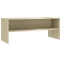 vidaXL TV skrinka farba dubu sonoma 100x40x40 cm drevotrieska