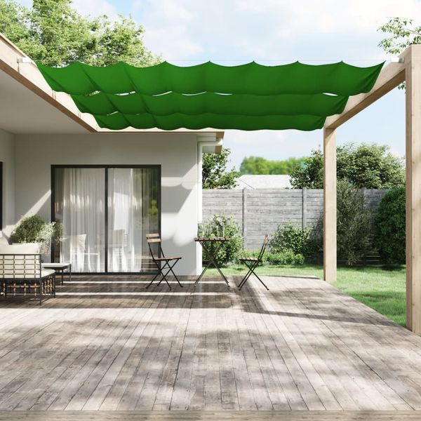 vidaXL Vertikálna markíza bledozelená 140x360 cm oxfordská látka