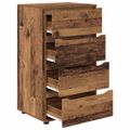 vidaXL Úložné skrine 60 x 48 x 105 cm Kompozitné drevo Staré drevo