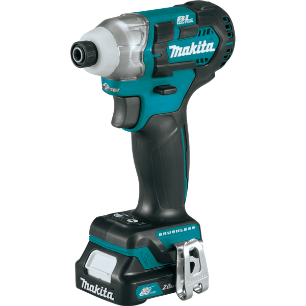 Makita Aku bezuhlíkový rázový šroubovák Li-ion CXT 12 V/2,0 Ah