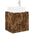 vidaXL Set kabinetov do kúpeľne 3 ks Dymový dub 53 x 35 x 63 cm