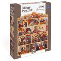 Rozprávkové puzzle Kráľ Artuš 100 ks