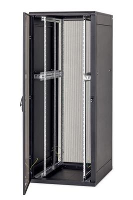 Stojanový rack 19'' 42U (š)800x(h)1000 rozoberateľný pr.i zad.dv.sito čierny