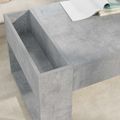 vidaXL Konferenčný stolík Betónová šedá 110 x 50 x 41 cm