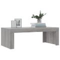 vidaXL Konferenčný stolík sivý dub sonoma 102x50x36cm kompozitné drevo