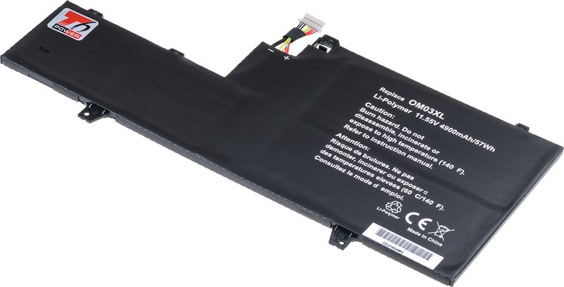 Batéria T6 Power pre HP EliteBook x360 1030 G2, 4900mAh, 57Wh, 3cell, Li-pol, type 1