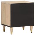 vidaXL Nočné stolíky 2 ks 40x33x46 cm masívne mangovníkové drevo