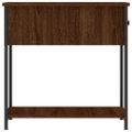 vidaXL Nočné stolíky 2 ks hnedý dub 30x60x60 cm kompozitné drevo