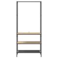 vidaXL Vešiak na oblečenie Dub sonoma 77 x 30 x 171 cm