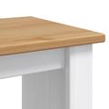 vidaXL Stojan na akvárium PANAMA Biela a hnedá 60 x 30 x 60 cm 150 kg