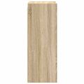 vidaXL Závesná skrinka Sonoma dub 40 x 29,5 x 80 cm Kompozitné drevo