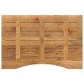 vidaXL Stolová doska so zakrivením 100x50x2,5 cm surový mangový masív