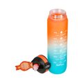 Tritanová fľaša na pitie NILS Camp NCD68 1000 ml oranžovo-modrá