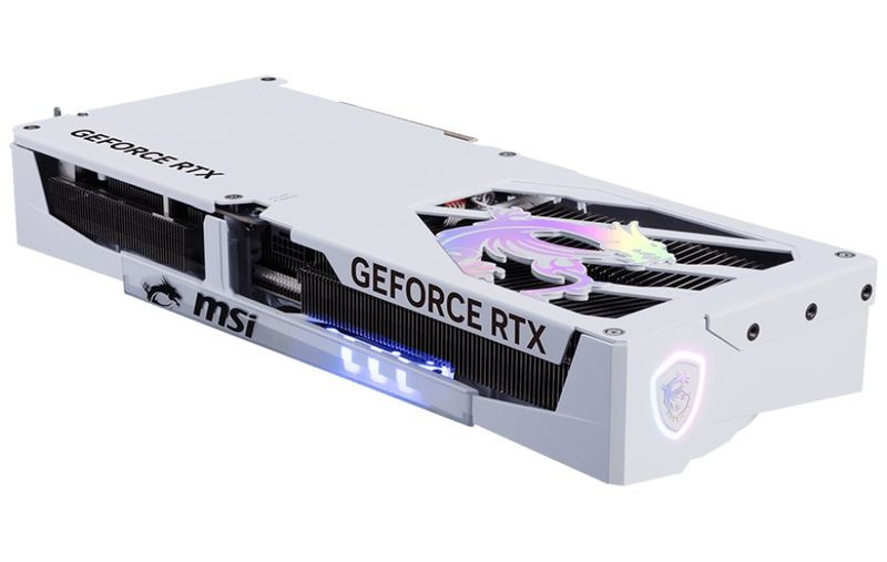 MSI GeForce RTX 5070 Ti 16G GAMING TRIO OC WHITE / 16GB GDDR7 / PCI-E / 3x DP / HDMI Grafická karta, PCI-E, 16GB GDDR7, 3× DisplayPort, 1× HDMI, aktivní