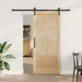 vidaXL Posuvné dvere ORKDAL 86 x 198,5 cm Borovicový masív