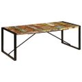 vidaXL Jedálenský stôl 220x100x75 cm, recyklovaný masív