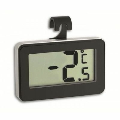 30.2028.01 TFA menší digitálny teplomer do chladničky, čierny