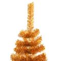 vidaXL Vianočný stromček Zlatá 120 cm PET