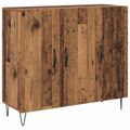 vidaXL Servírovacia skriňa Staré drevo 90 x 32,5 x 80 cm