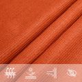 vidaXL Slnečná plachta 160 g/m² štvorcová oranžová 7x7 m HDPE