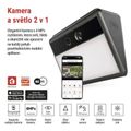 Kamera EMOS IP-1100G WALL /H4170/ GoSmart vonkajšia batériová s WiFi a solárnym panelom