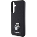 Puzdro Karl Lagerfeld pre Samsung Galaxy S24 Plus KLHCS24MPSAKCMPK čierne HC SAFFIANO KC PIN