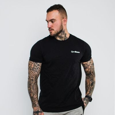 Tričko Basic Black - GymBeam, veľkosť XXL