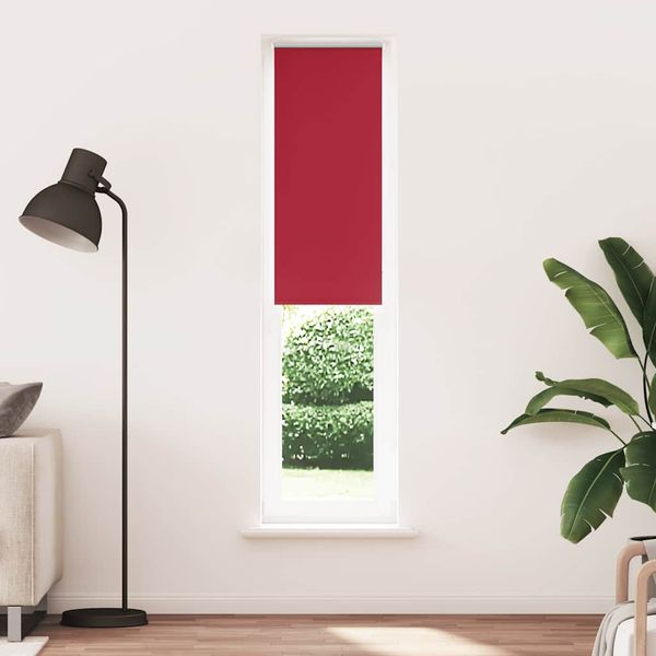 vidaXL Zatemňovacia roleta červená 55x210 cm šírka látky 50,7 cm polyester