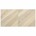 vidaXL Samo-lepiace podlahové dosky Béžový pruhovaný 30,5 x 30,5 cm