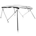 vidaXL Strieška Bimini so 4 oblúkmi a stenami 243x(185-198)x137 cm