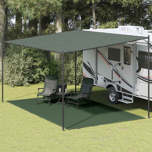 vidaXL Koberec do stanu 300x500 cm HDPE zelený