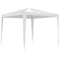 vidaXL Párty stan 2,5x2,5 m, biely