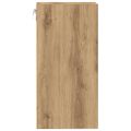 vidaXL Závesná skriňa “Riga” Artisan Dub Artisan 40x29,5x60cm