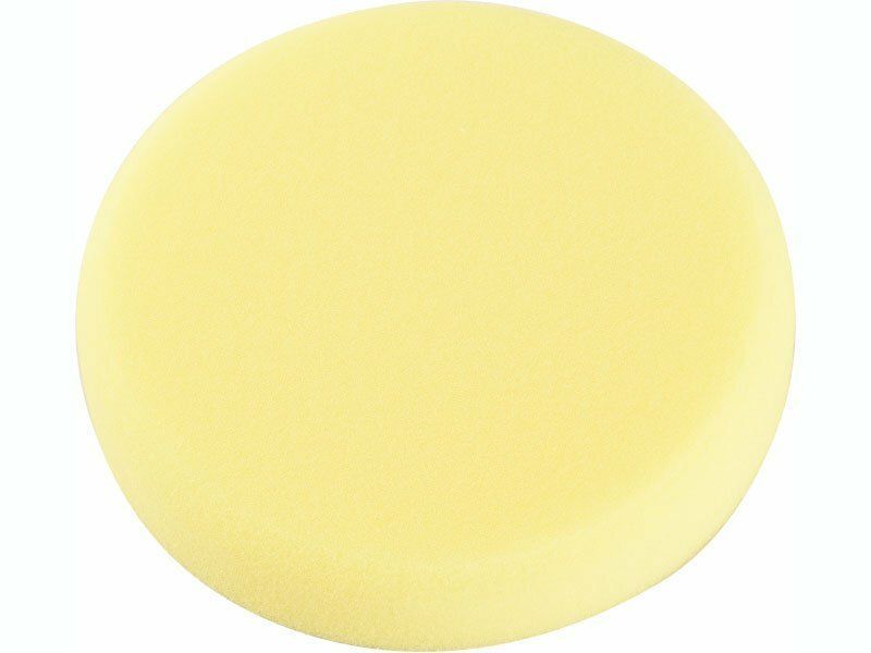 Kotouč leštící pěnový T80, žlutý, Ř150x30mm, suchý zip EXTOL-PREMIUM