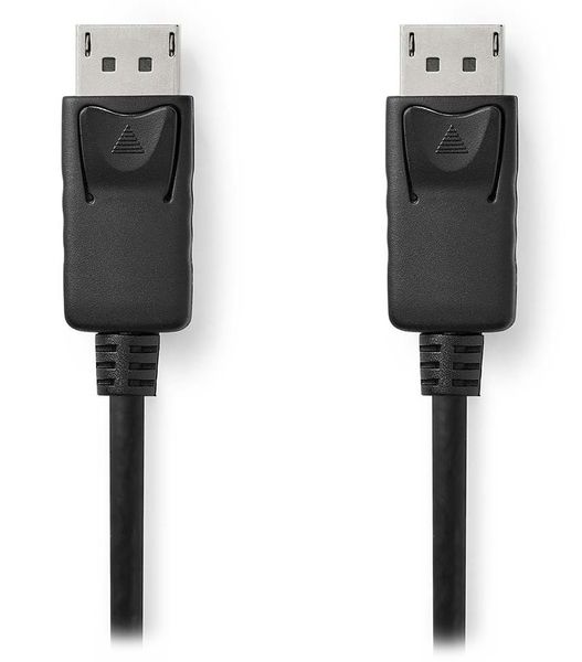 NEDIS kabel DisplayPort/ zástrčka DisplayPort - zástrčka DisplayPort/ 4K/ čierny/ bulk/ 2m Kábel, 2× zástrčka DisplayPort 1.2, podpora 4K, 60Hz, 2m, čierny