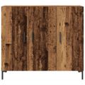 vidaXL Komoda staré drevo 90x34x80 cm kompozitné drevo