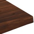 vidaXL Obdĺžnikový stôl 90 x 50 x 3,5 cm Obdĺžnikový Tmavohnedá