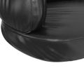 vidaXL Ergonomický penový matrac pre psa čierny 60x42 cm umelá koža