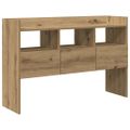 VidaXL Príborník Artisan Dub 105x30x70 cm Engineered Wood