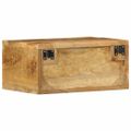 vidaXL TV skrinka na stenu 40x30x19 cm masívne hrubé drevo mango